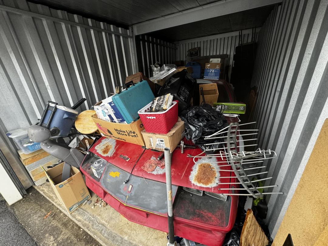 Storage Unit Auction in Johnson City , TN at Anytime Self Storage 177